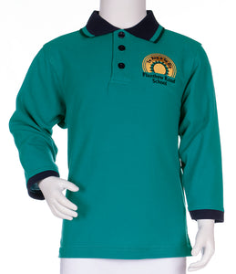 Flanshaw Rd School - Long Sleeve Polo Shirt